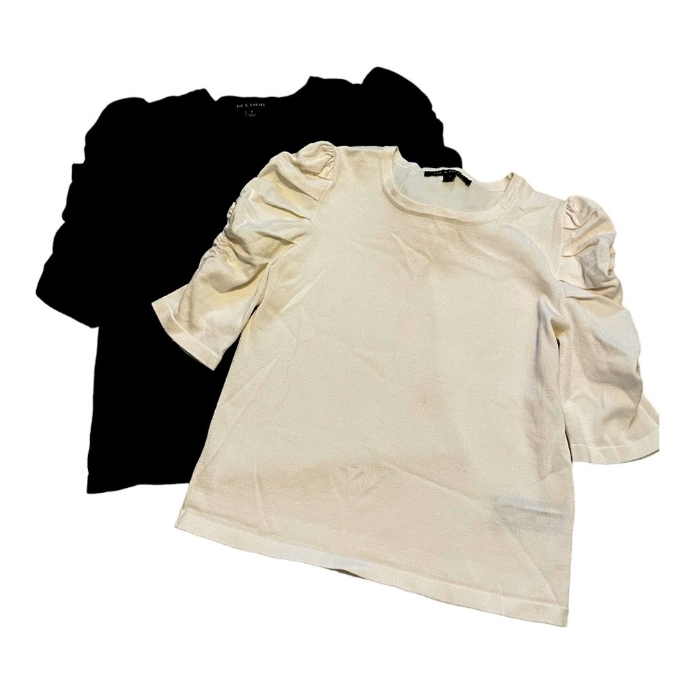 Zac & Rachel Women’s size Small Sweater style 3/4 Sleeve. Shirt, Blouse